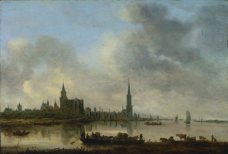 Jan van Goyen Blick auf Emmerich china oil painting image